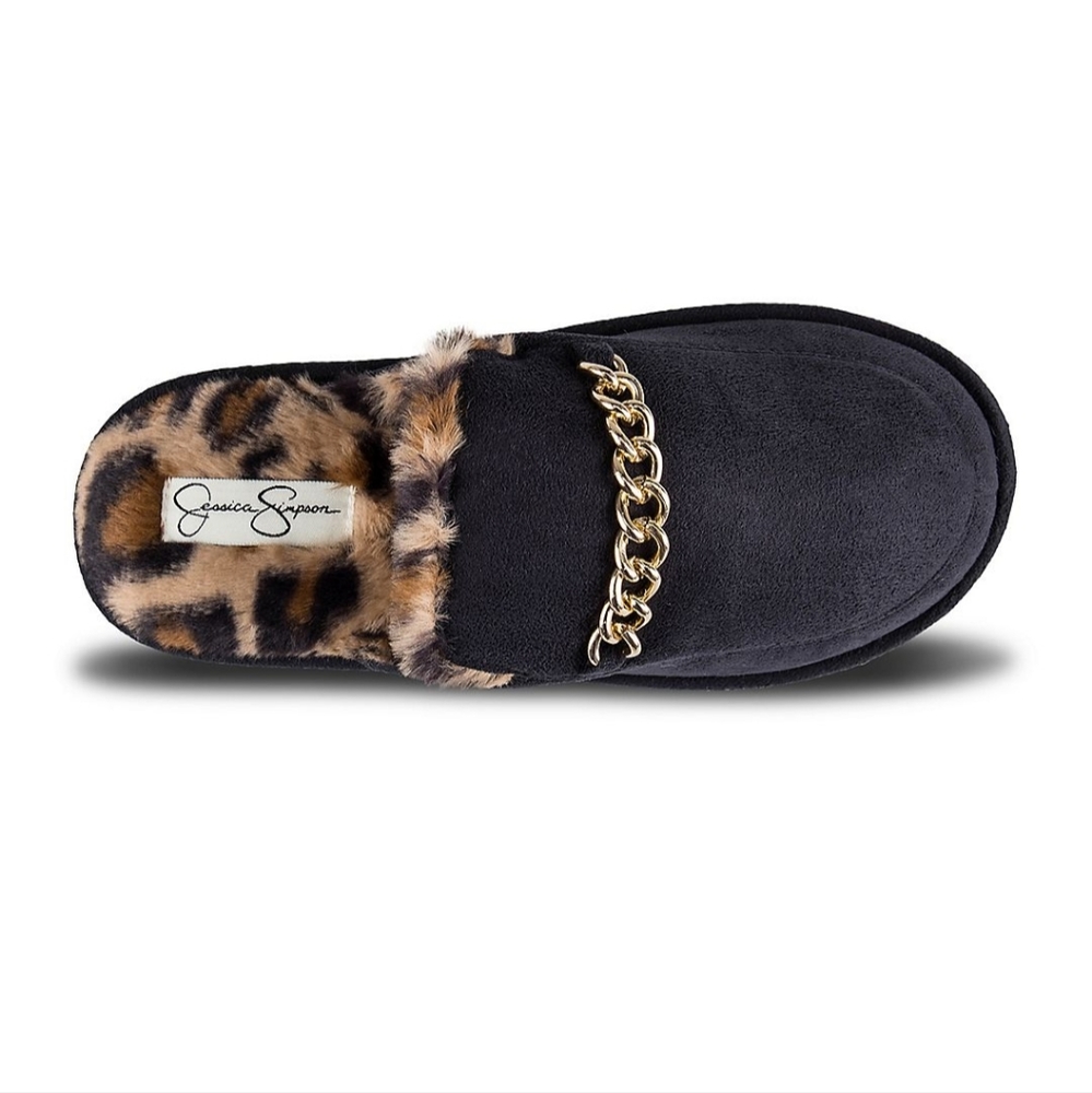 Jessica Simpson Plush Scuff Slippers - Picture 3 of 8